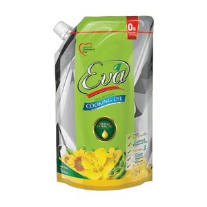 Fabbrica di plastica stampata su misura Doypack per olio di oliva di girasole 1L 3L 5L sacchetto di imballaggio per uso alimentare sacchetto beccuccio per la cottura di cocco - Product Image 2
