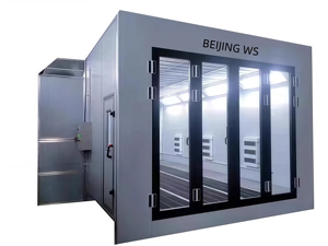 Cabina de Pintura Personalizada de Fábrica, Cabina de Pintura con Calefacción Eléctrica para Automóviles, Horno de Secado de Carrocería, Cabina de Pintura con Certificación CE - Product Image 4