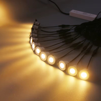12V Mini LED Downlight Angle Réglable Plafond Spot Cabinet Vitrine Salon Intérieur Lampe