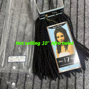 Extensions <span class=keywords><strong>de</strong></span> cheveux pré-étirées Afro Ez Twist Braid Spring Kinky Twist Crochet Butterfly Locks Passion Twist - Product Image 4