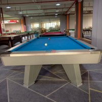 Table de billard américain à neuf boules, taille standard 7ft, 8ft, 9ft, table de jeu d'intérieur avec plateau en bois massif et ardoise de 25 mm
