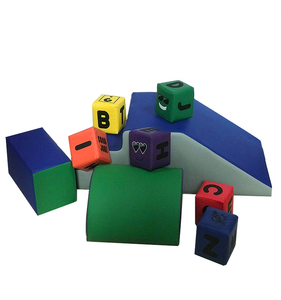 Juego de bloques de construcción de espuma para niños pequeños, equipo de juegos infantil para patio de recreo interior, bloques de construcción para guardería - Product Image 4