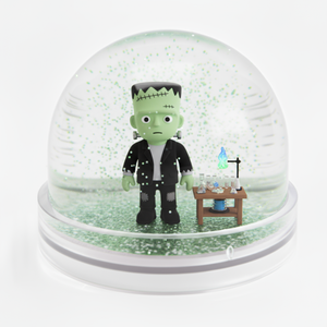 Kit de globo de agua con tema de Halloween, bola de nieve de resina barata para la escuela y regalos de bebé, modelo pintado de estilo <span class=keywords><strong>Anime</strong></span> náutico - Product Image 4