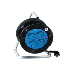 Tambour enrouleur de câble de rallonge électrique italien 4 prises 16A 15m <span class=keywords><strong>25m</strong></span> longueur personnalisée 3G1.5 - Product Image 4