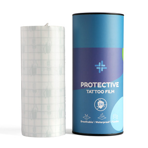Película Protectora para <span class=keywords><strong>Tatuajes</strong></span>, Cinta Impermeable de Poliuretano, Apósito Curativo, Herramienta para el Cuidado Posterior del Tatuaje a Prueba de Polvo - Product Image 1