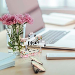 Placa Acrílica con Impresión UV, Regalo DIY para Mujeres, Hermanas, 'Side by Side Miles', Boda, <span class=keywords><strong>Cumpleaños</strong></span>, Moderno - Product Image 3