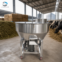 Nouveau Mélangeur Vertical Conique en Acier Inoxydable à Décharge Rapide pour Petites et Moyennes Exploitations Agricoles