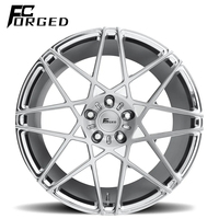 FcForged Nouveaux Designs Personnalisé 18 19 20 21 22 24 26 28 Pouces 5x114.3 6x139.7 5x120 Jantes Flottantes Spinner Jantes En Alliage Forgé