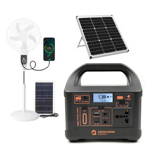 カスタム屋外200Wソーラー発電所Lifepo4ミニサイレント発電機ポータブルソーラー充電発電所ソーラーパネル付き - Product Image 2