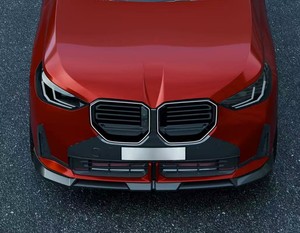 2025-IN Accessoires de pièces automobiles pour BMW X3 G48 Diffuseur avant en fibre de carbone Style SQ Pare-chocs avant à lèvre avant - Product Image 5