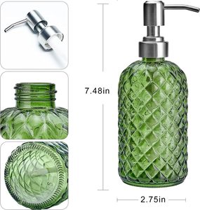 Botellas Dispensadoras de 350 ml para Aceite de Cocina, Baño, Hotel, Jabón Líquido Recargable, Jabón de Manos, Champú y Acondicionador - Product Image 3