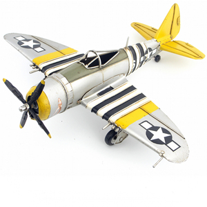 P-47ทหารเหล็กไฟเตอร์ไลท์นิ่งสไตล์สงครามโลกครั้งที่3ของตกแต่งบาร์บ้านแบบอเมริกันย้อนยุคคุณภาพสูง - Product Image 2