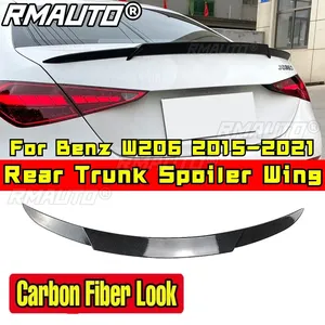 สปอยเลอร์หลังสำหรับรถยนต์เมอร์เซเดสเบนซ์ C-Class W206 4 ประตู ปี 2022 2023 2024 ชิ้นส่วนตกแต่งสปอยเลอร์ฝากระโปรงท้ายรถยนต์ อุปกรณ์ตกแต่งรถยนต์ - Product Image 2