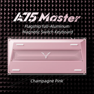 Drunkdeer A75 cơ khí bàn phím-từ QIAN chuyển đổi rượu sâm banh màu hồng RGB Backlit USB-C chơi game không dây lập trình - Product Image 6