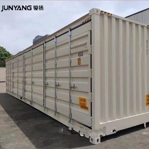 ตู้คอนเทนเนอร์เหล็กคอร์เทนแบบเปิดด้านข้างขนาด 40 ฟุต ความจุ 67.5 ลูกบาศก์เมตร สำหรับขนส่งสินค้าจำนวนมาก - Product Image 2
