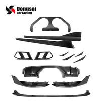 Diffuseur arrière style MP, garniture centrale compatible avec BMW M3 M4 G80 G81 G82 G83, fibre de carbone préimprégnée, pièce de rechange autoclavée