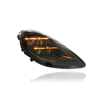 Ensemble de phares LED KGKB pour Porsche Cayman ou Boxster 981 2013-2015, mise à niveau style 2024, lentille de projecteur 6000K, Plug & Play