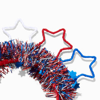 Bandeau à pompons en guirlandes métallisées et boules moelleuses, accessoires de cheveux pour cosplay, pour femmes et filles, pour fêtes de Noël