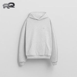 Sudadera con Capucha de Cuello Alto para Hombre, 100% Algodón, Estilo Urbano Holgado, Marca de Moda Americana, Otoño/Invierno - Product Image 1