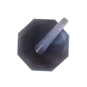 <span class=keywords><strong>Mortero</strong></span> de Ágata de Piedra Natural de 40 mm con <span class=keywords><strong>Mortero</strong></span> y Pilón <span class=keywords><strong>para</strong></span> <span class=keywords><strong>Laboratorio</strong></span>, con Varillas, <span class=keywords><strong>Mortero</strong></span> de Molienda, Tanque de Molienda de 30 mm a 300 mm de Diámetro - Product Image 1