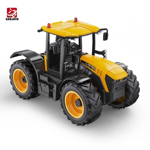 Double E 1/16 E359-003 Tracteur agricole et excavatrice de chantier télécommandés sous licence JCB avec sons et lumières simulés - Product Image 2