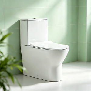 <span class=keywords><strong>Scarico</strong></span> a Parete in Ceramica a Due Pezzi, Facile da Pulire, Superficie Smaltata, <span class=keywords><strong>Scarico</strong></span> per WC di Alta Qualità - Product Image 3