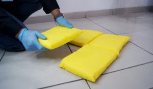 Almohada Absorbente Química SABER de Grado Profesional, Pequeña, 170, Almohadas Absorbentes de Materiales Peligrosos Duraderas y Resistentes al Desgaste para la Captura de Derrames - Product Image 5