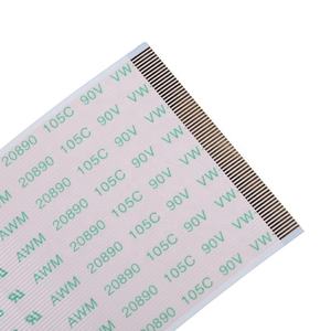 สายเคเบิลแบบแบน FFC FPC แบบยืดหยุ่นได้ สายแบน FFC 20 พิน รุ่นเดียวกันกับสายแบน Awm 20861 80c 60v vw 1 ชุบทอง สายเคเบิลแบบแบน FFC ยืดหยุ่นได้ - Product Image 4