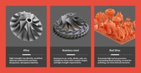Modèle de prototype en résine, acier inoxydable, alliage d'aluminium, ABS, nylon, métal, silicone, impression 3D pour prototypage rapide, petite série