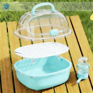 Kaçışa Dayanıklı Taşınabilir Evcil Hayvan Taşıma Çantası: Küçük Hayvanlar için Saplı Güvenli ve Hafif Hamster Kafesi - Product Image 3