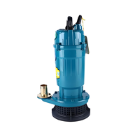 Pompa Celup Limbah Listrik Terlaris QDX JB-WQDX 3 Inch Satu Tahap Bahan Stainless Steel & Besi Aliran Tinggi
