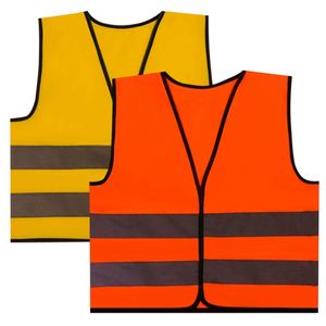Gilet de sécurité haute visibilité 100% polyester, logo personnalisé, multicolores, pour la course à pied, le cyclisme, les activités sportives de plein air - Product Image 4