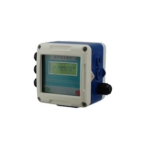 Testeur de débitmètre à ultrasons TSONIC jauge de mesure de liquide/fluide 0 ~ 10 m/s plage de débit coque bleue écran LCD de haute qualité - Product Image 2