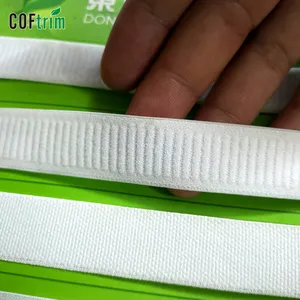 Hot verkauf Non slip nylon gummiband Shoulder Elastic Bra Straps