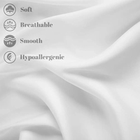 Taie d'oreiller en soie imitée avec logo personnalisé, commandes en gros pour literie de luxe, taie d'oreiller en satin de soie taille Queen