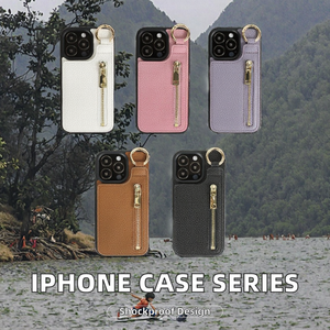 Funda de Teléfono Tipo Cartera de TPU Resistente a Impactos y Agua, Nueva Llegada 2026, para 16 Pro Max 15 14 13 12 11, Electrochapada SM - Product Image 2