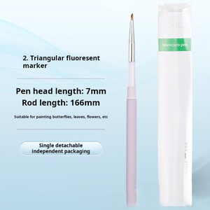 Ensemble de pinceaux professionnels pour ongles, pinceaux pour peinture au gel en une seule traite, pour salon de manucure, art des ongles - Product Image 5