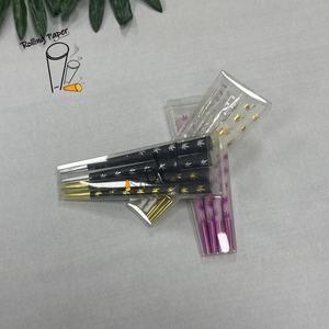 Papel de cigarrillos marrón al por mayor, personalizable, con rollo preafilado de goma arábiga extra grande de 109 mm - Product Image 3