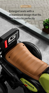 Triciclo Elettrico Giocattolo per Bambini Direttamente dalla Fabbrica, Moto a 3 Ruote a Batteria con Funzione Musicale per il Divertimento dei Bambini - Product Image 5