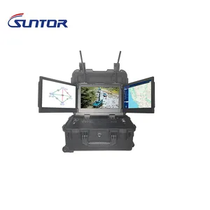 Station de travail portable robuste à triple écran de 15,6 pouces, protégée IP65, pour les opérations sur le terrain, radio portable - Product Image 5