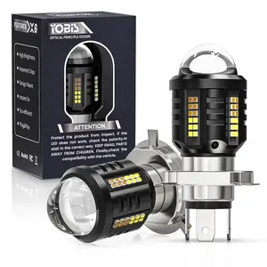 YOBIS LED Headlight Accessories Projector Motorcycle Light 3570 chip H6 P150 H4 Universal Led Headlamp Bulbs
