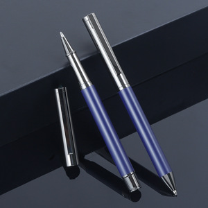 <span class=keywords><strong>Penna</strong></span> <span class=keywords><strong>Stilografica</strong></span> in Metallo Nero Opaco, Regalo di <span class=keywords><strong>Laurea</strong></span>, Punta in Acciaio Inox, per Studenti, Confezione Regalo Sfusa - Product Image 3