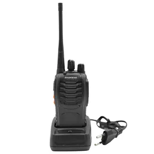 Baofeng-Interfono inalámbrico de largo alcance para exteriores, radio de dos vías, walkie-talkie de 400-470MHZ, Uhf, color negro