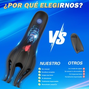 Vibrador de entrenamiento de glande potente y personalizado AITT para hombres, masturbador de punto G con vibración suave, masajeador masculino de resistencia prolongada - Product Image 3