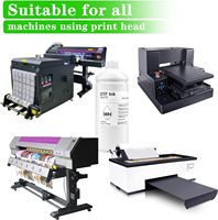 Machine d'impression DTF pour T-shirts à motif textile 24 pouces, avec carte Hoson, impression couleur, AC 110V/220V, garantie 1 an, de marque