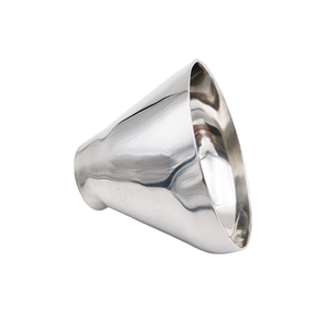 Sıhhi Gümüş Paslanmaz Çelik 304/316 Döküm Flanş Bağlantılı Düz Yüzeyli Eksantrik Su Akış Kontrol Redüktörü 3 Yıl Garantili - Product Image 5