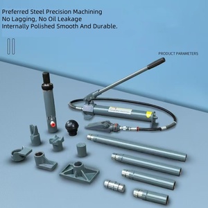 Chất lượng cao 10t 20t Tự động sửa chữa cơ thể Kit thiết bị xe công cụ điện khí nén thủy lực jack - Product Image 5
