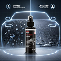 Super Armor 120ml, Spray de Revestimiento Nano Cerámico, Altamente Hidrofóbico, Autolimpiante, Antiincrustante, Brillo para Carrocería, Revestimiento para Pintura de Automóviles