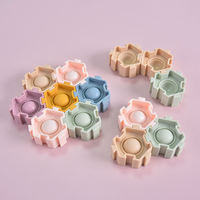 Vente flash - Ensemble de jouets sensoriels pour soulager l'anxiété, le stress et l'autisme - Jouets à presser avec bulles en silicone