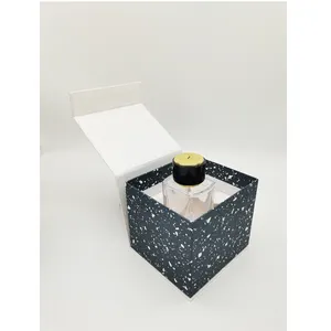 Scatole regalo di lusso con coperchio magnetico set di candele confezione regalo personalizzata confezione di profumo di carta speciale